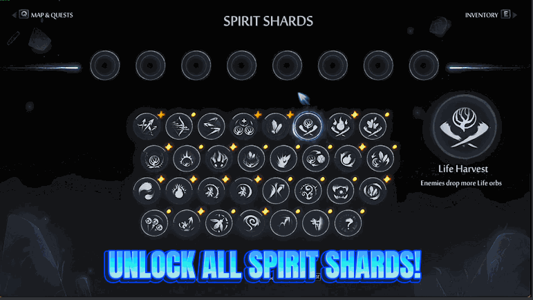 Ori and the Will of the Wisps — Twillen's Treasury (Every Spirit Shard) (screenshot 3)
